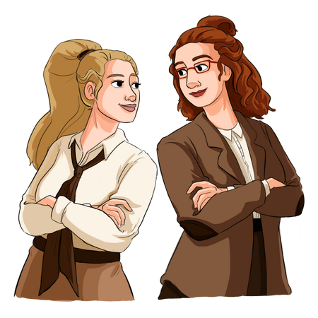 Shared History Podcast art by sarah cruz